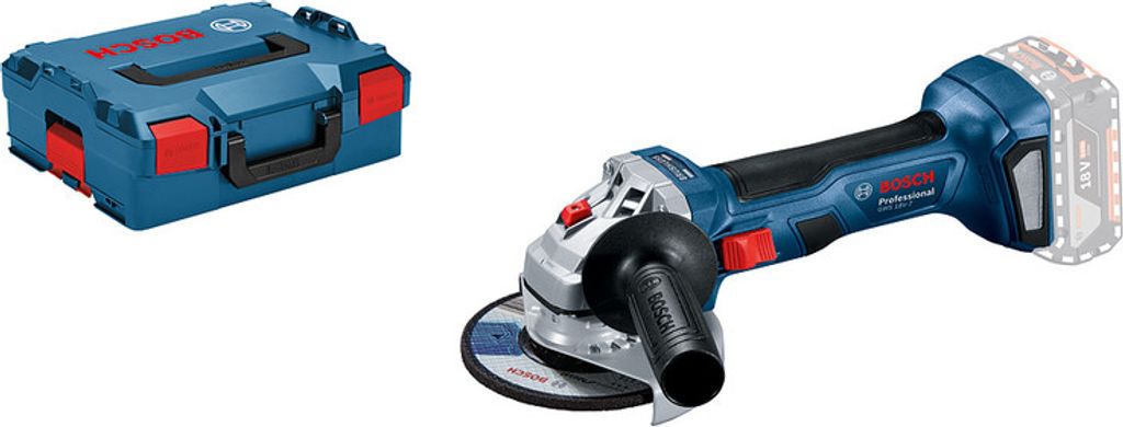 Bosch GWS 18V-7 125 mm L-BOXX Akku-Winkelschleifer Produktbild