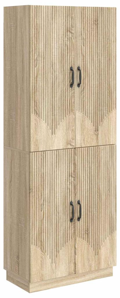 Schrankset 2 pcs Sonoma-Eiche Holzwerkstoff