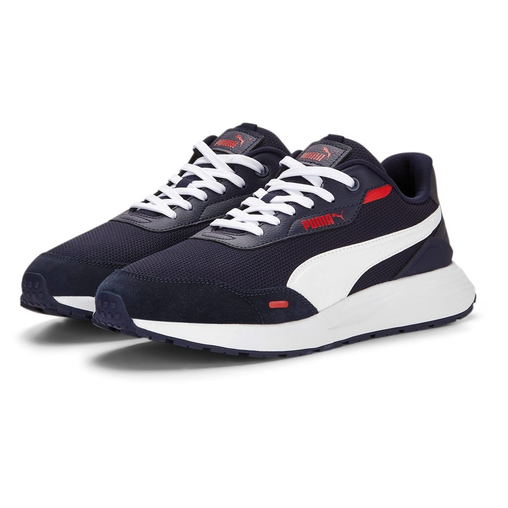 Puma Herren-Sneaker Runtamed Blau, Farbe:blau, UK Größe:71/2