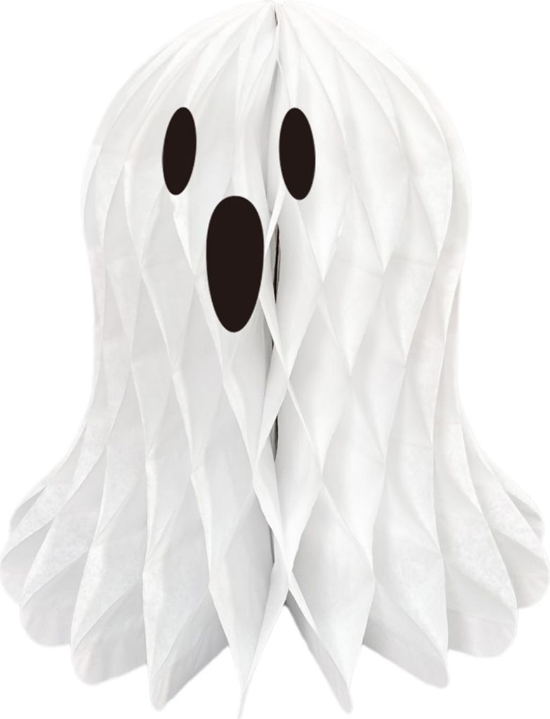 Hängende Wabengeister, Halloween-Nachbildungation, 3D-Papier-Wabengeist-Ornament für Halloween-Party, Haus, Hof, Nachbildung