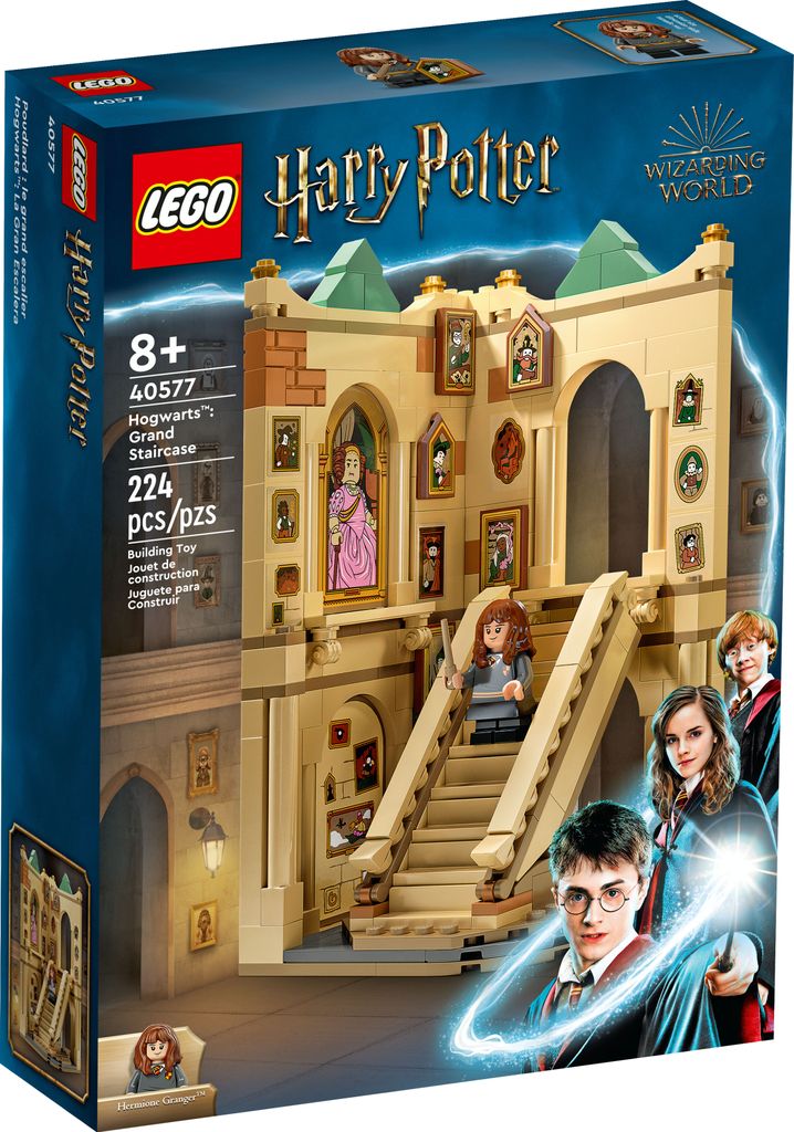 LEGO Harry Potter 40577 Hogwarts : Großes Treppenhaus Hermine Minifigur - Exklusives Set