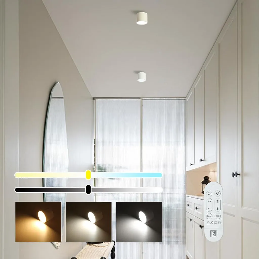 Plafonnier de Salon LED 115cm Immax NEO LITE 07241L Blanc 18W T