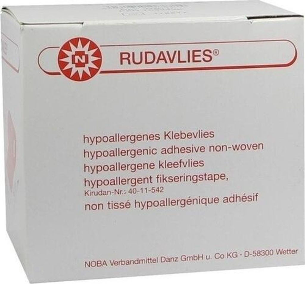 NOBA Rudavlies plakvlies, hypoallergeen, 1 rol, 10 cm x 10 Productafbeelding 