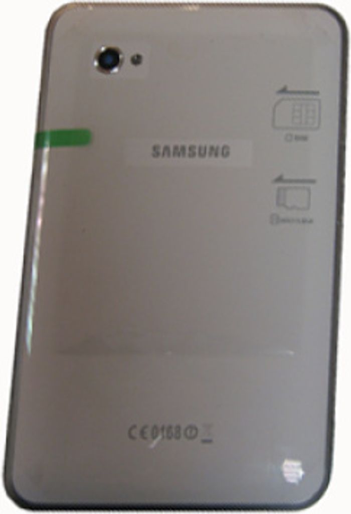 Samsung P6200 Galaxy Tab Rückgehäuse Cover weiss Produktbild 
