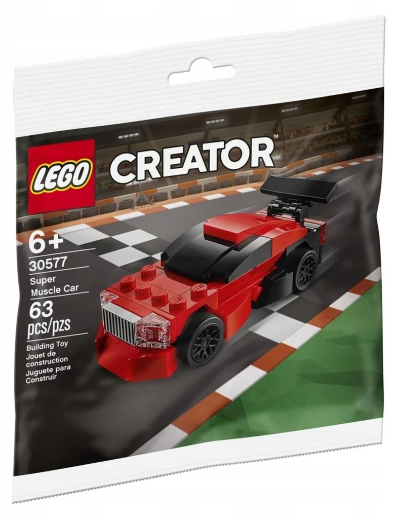 LEGO Creator Super Muscle Car 30577, Bausatz, 6 Jahr(e), Produktbild 