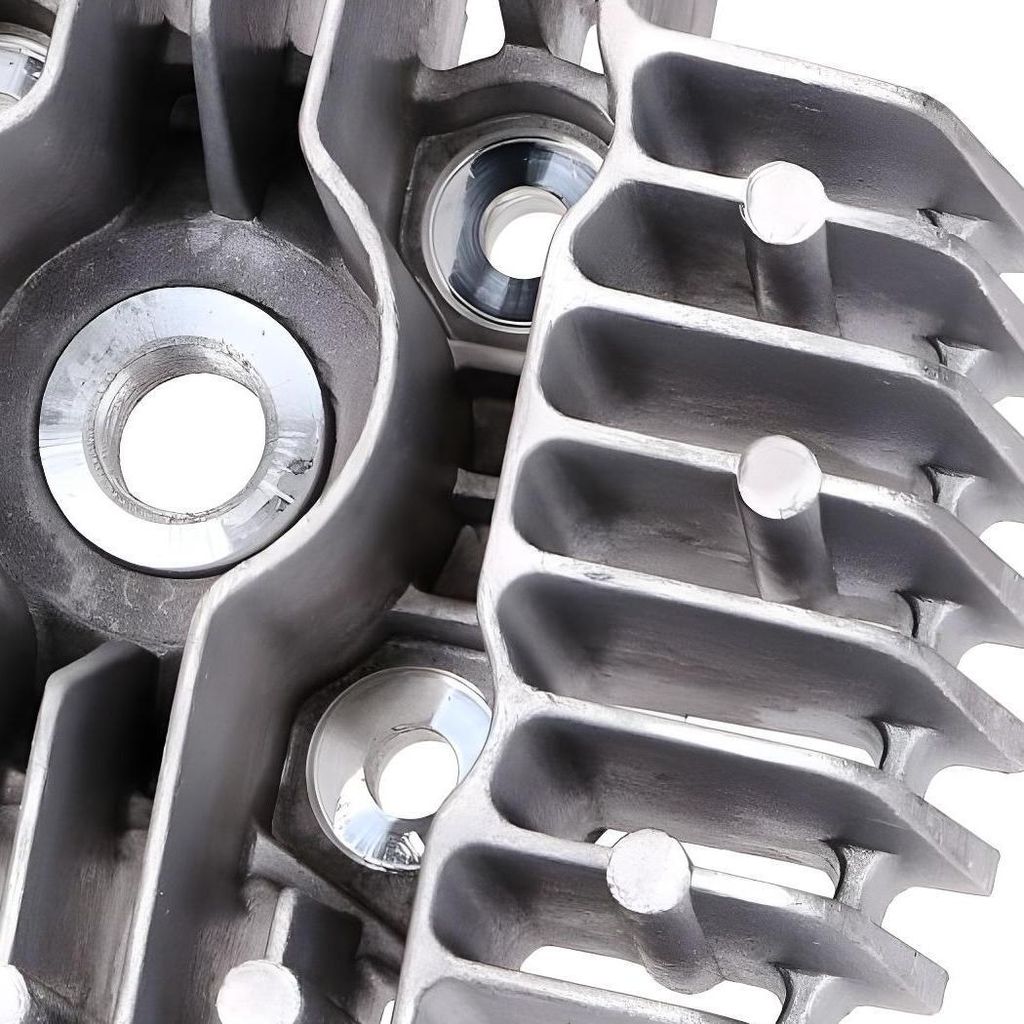 Zylinderkopf 45mm 68,4ccm Aluminium lange Kühlrippen für Puch Maxi, X30 Automatik