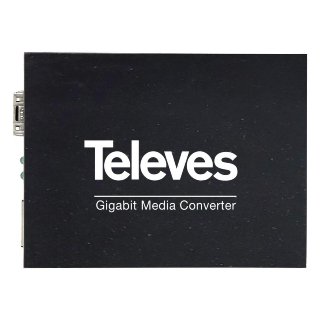 Medienkonverter RJ45-SFP für Gigabit Ethernet, Glasfaser, 10 km