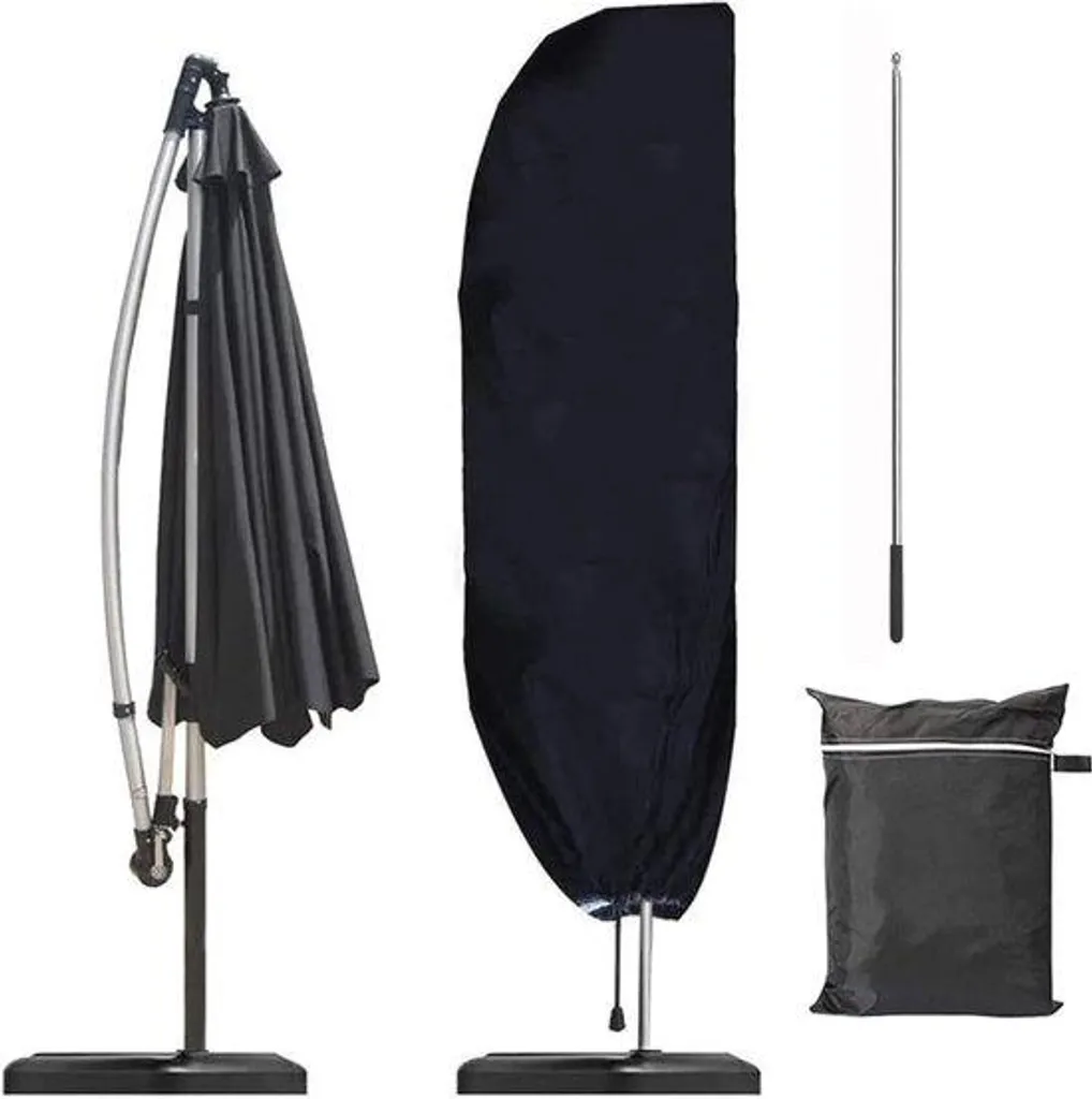 Housse parasol anti-UV et imperméable 265x40 cm avec zip haute qualité