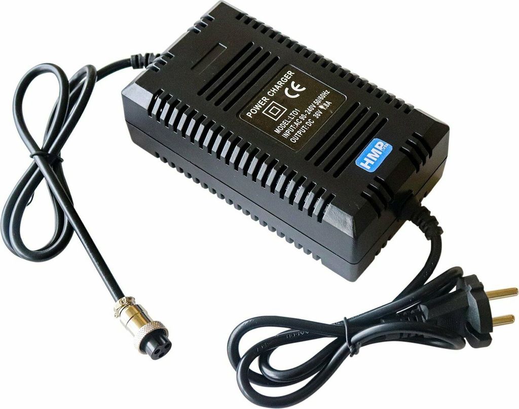 Ladegerät mit Ladekabel 3-polig 36V 1,6A - 2.0A LT01