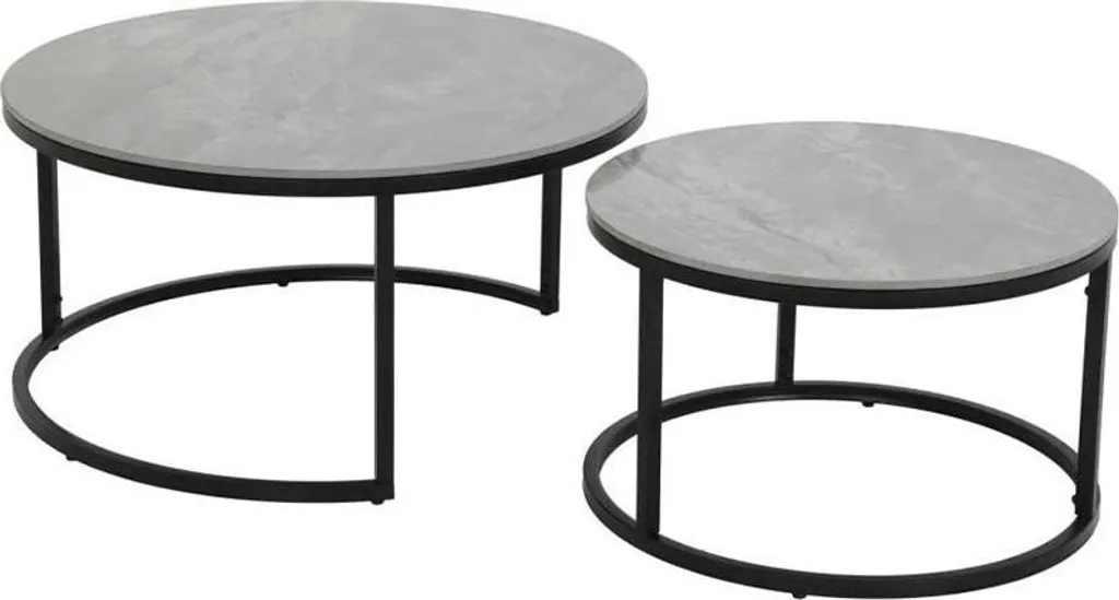 Tables basses de salon HELA modulables pour apéritif et café - 4