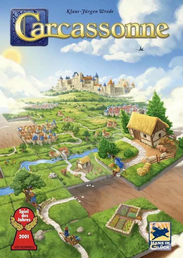 Asmodee Carcassonne, Gra planszowa, Wojna, 7 lat(a), 30 Zdjęcie produktu 
