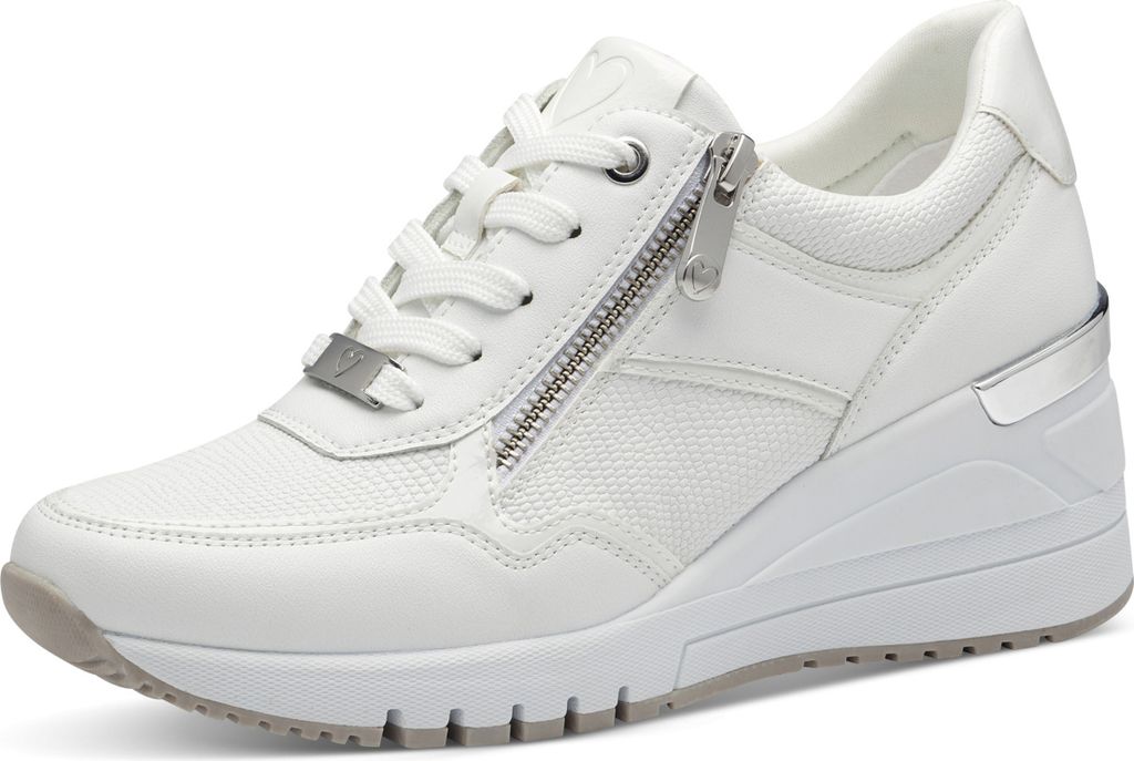 Marco Tozzi Damen Sneaker 2-23743-42 100 Farbe: Weiß Größe: 41