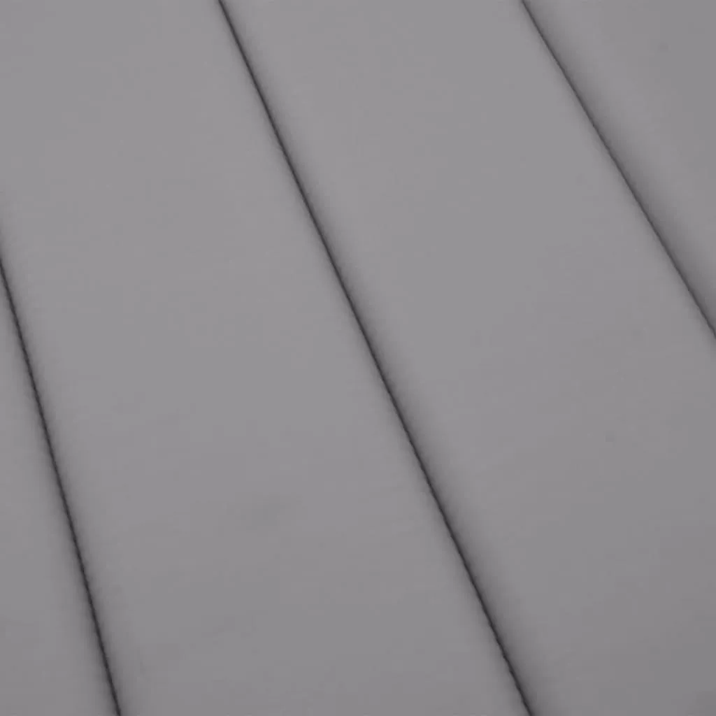 vidaXL Coprilettino Grigio 200x50x3 cm: Comfort Oxford per Esterni - 6