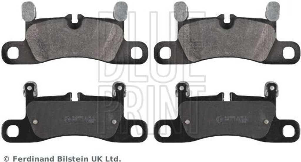 BLUE PRINT Bremsbeläge Satz Hinten für VW Touareg (7P5, 7P6) ADV184235
