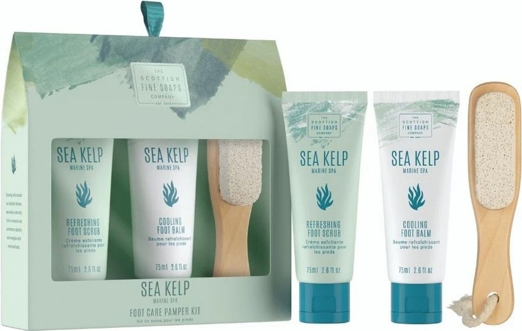 Scottish Fine Soaps Fußpflegeset Sea Kelp - Marine Spa 3-teilig