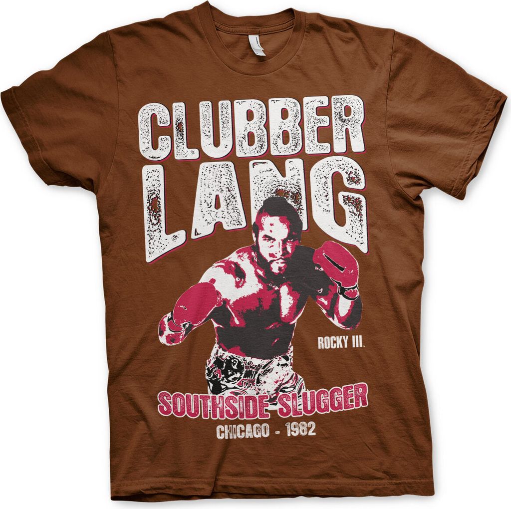 Rocky - Clubber Lang T-Shirt - Small - Brown