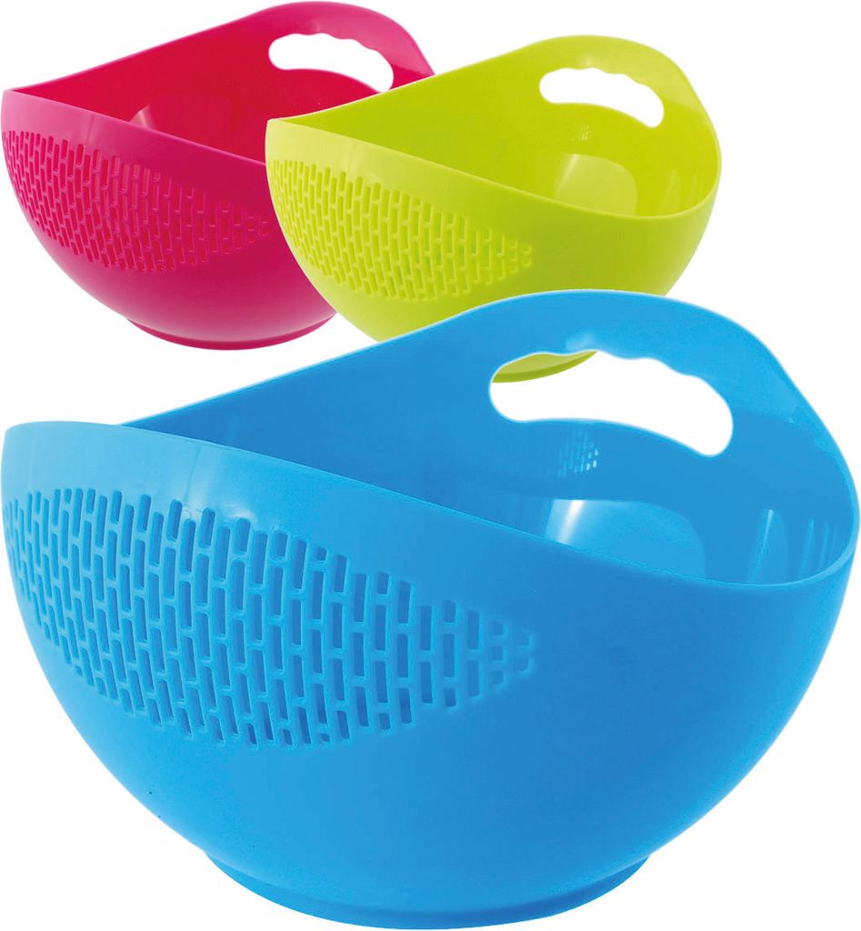 Centi Schüssel BOLDY mit Siebausguss, 2,5 L, d= 20,5 cm,