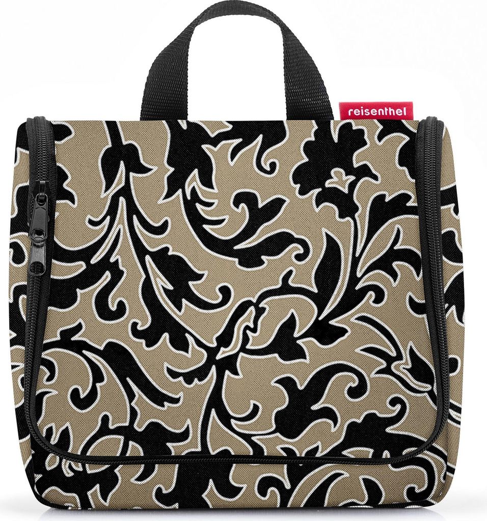 reisenthel Kulturbeutel Toiletbag Baroque Marble taupe Produktbild 