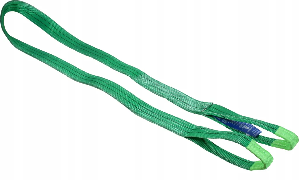 Cinghia di Sollevamento Professionale 2 Ton 4M | Nastro Verde Certificato