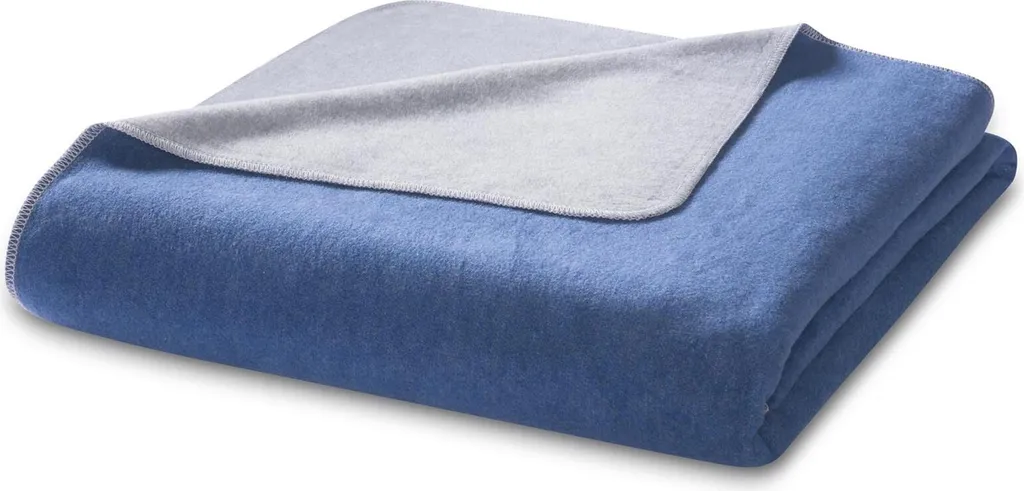 Plaid / Coperta Coperta blu dolce- 150 x 200cm