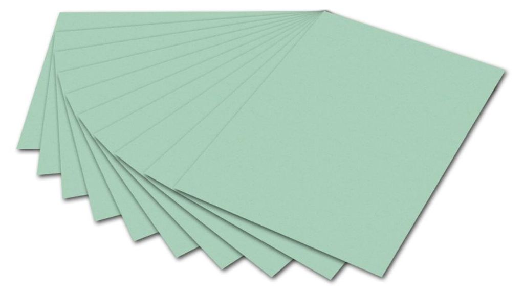 Folia 6425 100er Tonpapier -  A4, mint Zdjęcie produktu 