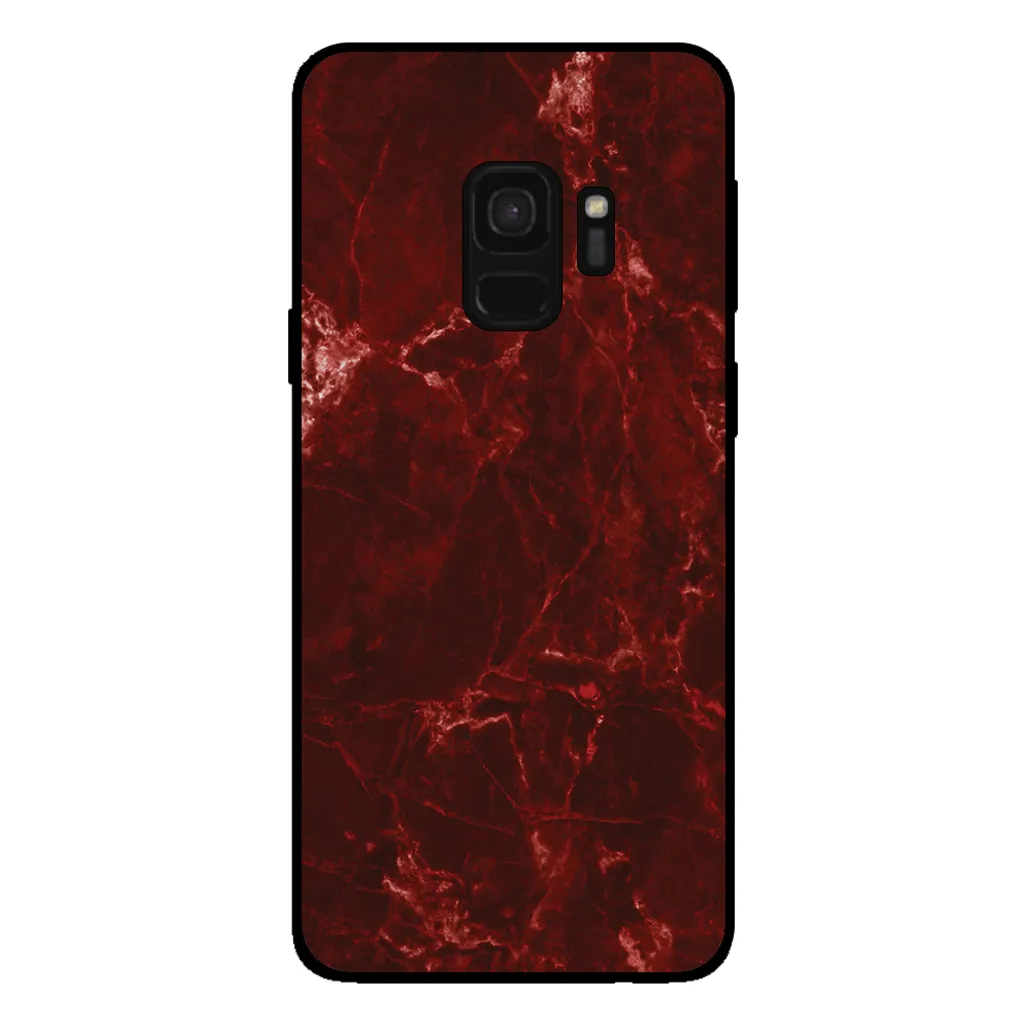 Custodia Samsung Galaxy S9 in TPU Smartphonica | Marmo Rosso Slim