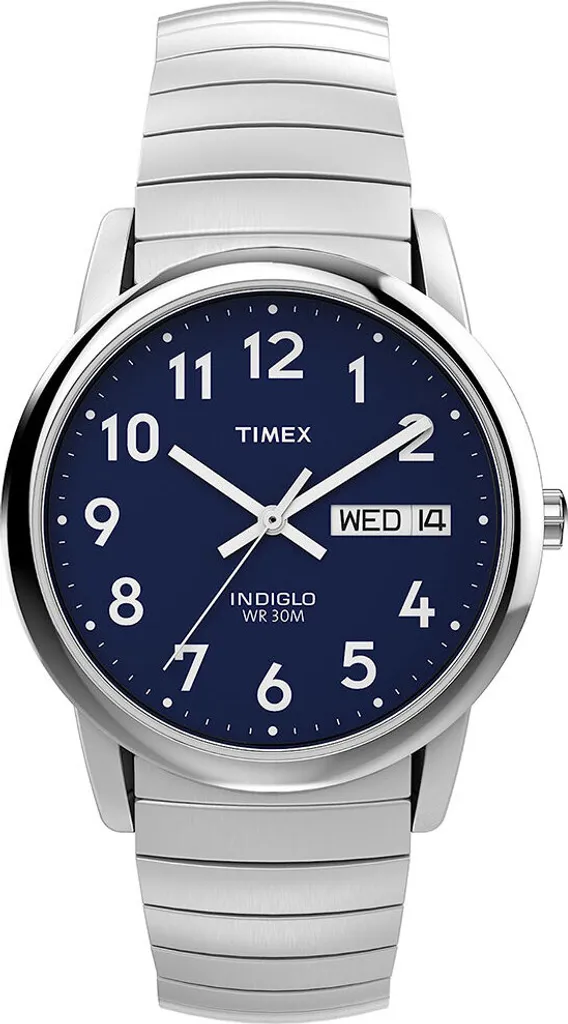 Montre Timex Homme T20031 avec Éclairage Indiglo et Bracelet Cuir