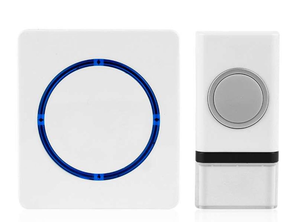 Solight Funk-Türklingel, batteriebetrieben, 120m.