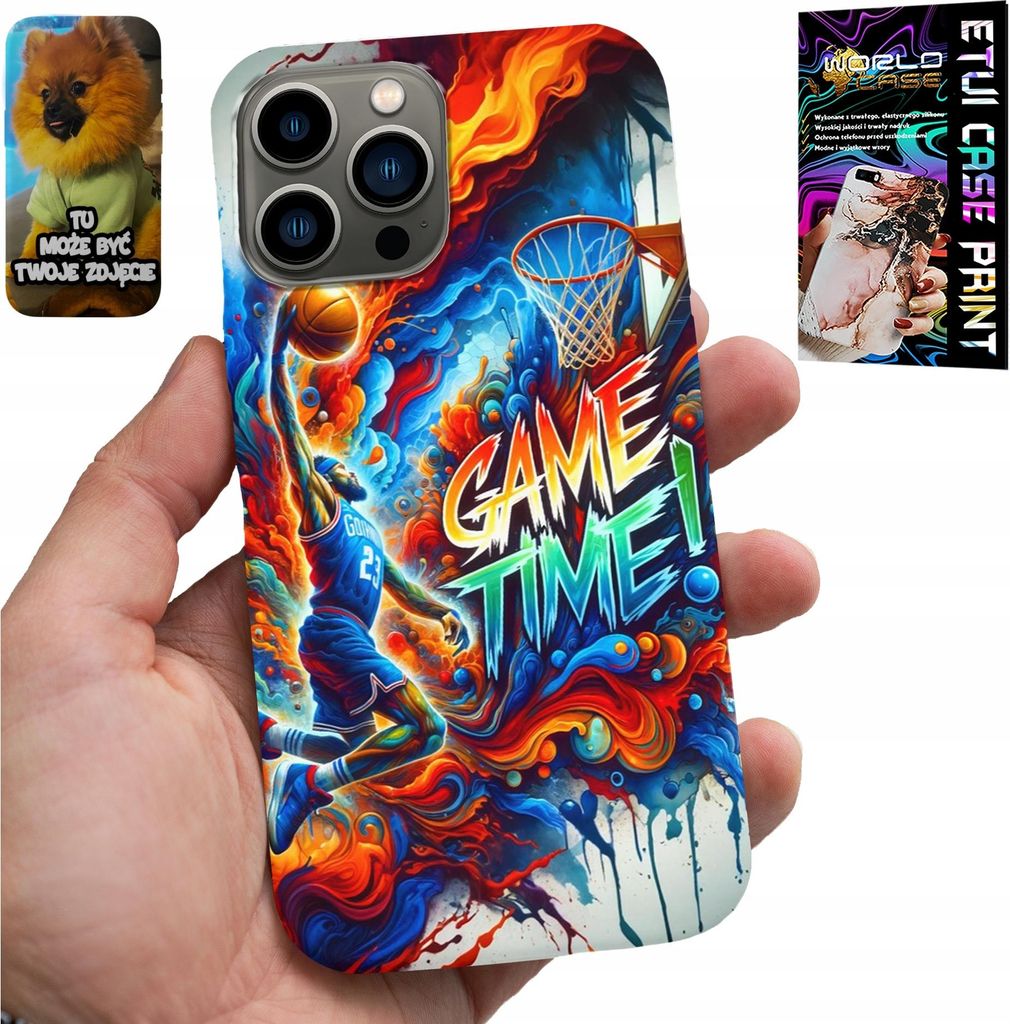 Fall Für Iphone 13 Pro - Basketball Nba Spielzeit, Fall + Glas