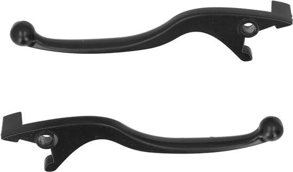 Poignées en aluminium noir pour moto et quad - Lot de 2 pièces CNC