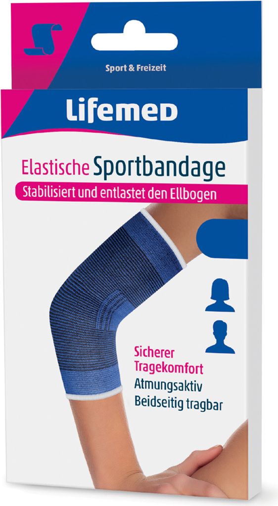 Lifemed Sportbandage "Ellbogenschutz" Größe: S