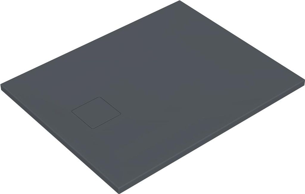HÜPPE EasyFlat Duschwanne, Ablauf kurze Seite, rechteckig, 1000x800mm, EF0203026