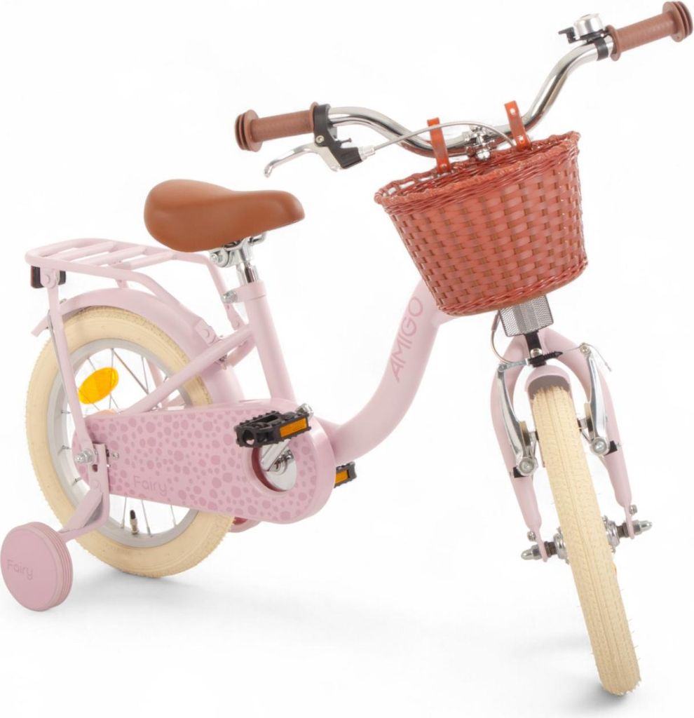 AMIGO Kinderfahrräder Mädchen Fairy 14 Zoll Mädchen Produktbild 