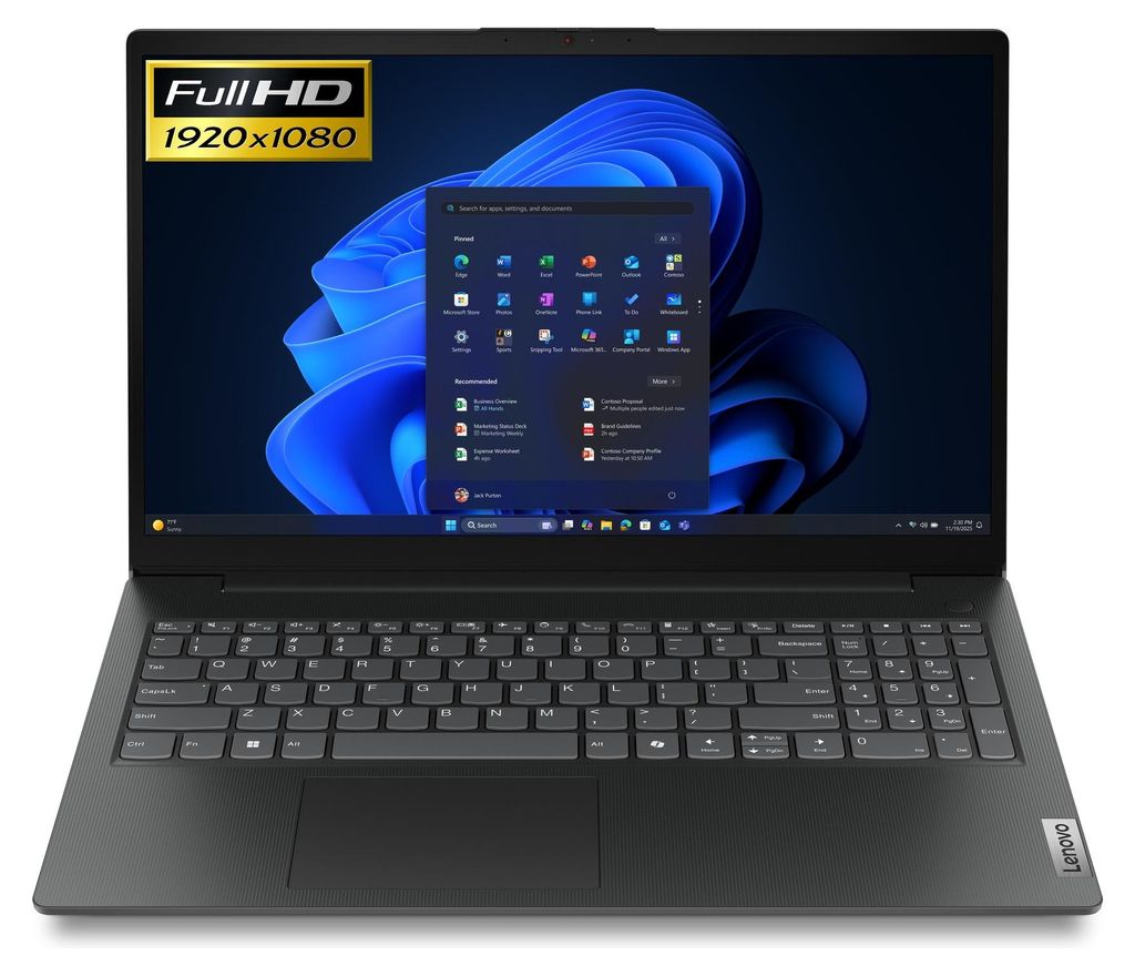 Lenovo V15 G6 Notebook 15,6" Intel Quad N150 @3,6GHz 8GB Produktbild 