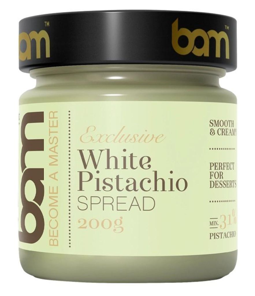 BAM Crema Spalmabile al Pistacchio e Cioccolato Bianco - Immagine del prodotto 