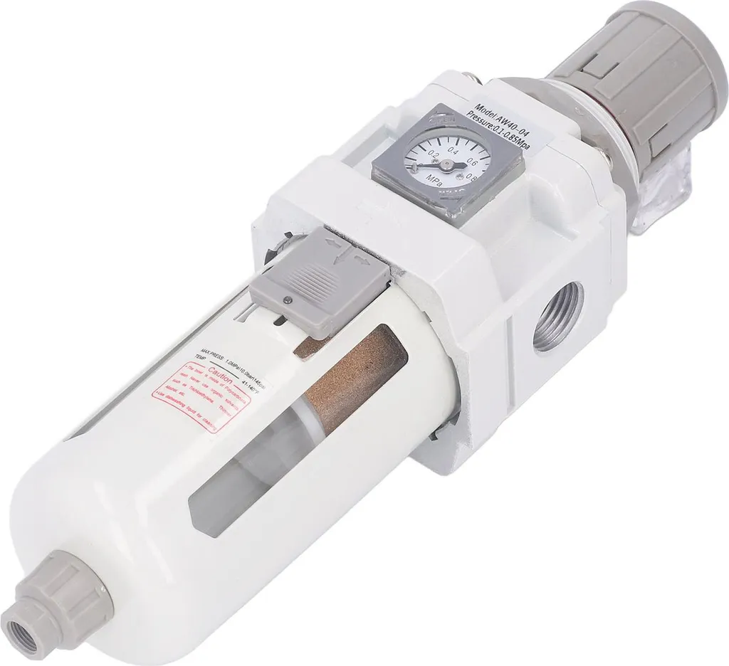 Régulateur de pression G1/2 avec purge automatique pour compresseur