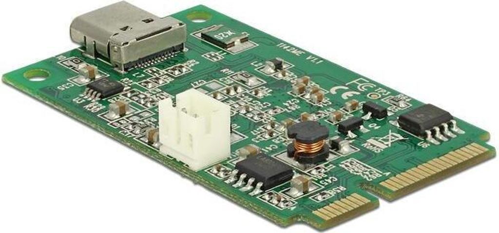 Delock Mini PCIe I/O PCIe full size 1 x USB Type-C 3.1 Gen 2 Buchse (95259)
