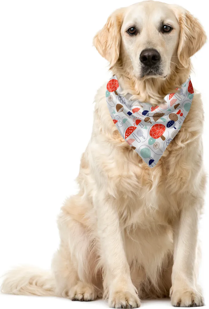 Bandana Cane Minimal ABAKUHAUS 40x40 Wald - Estetica e Praticità