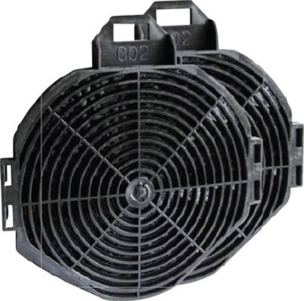 PKM CO 2, Filter für Dunstabzugshaube, Schwarz, Karbon, 1 Produktbild 