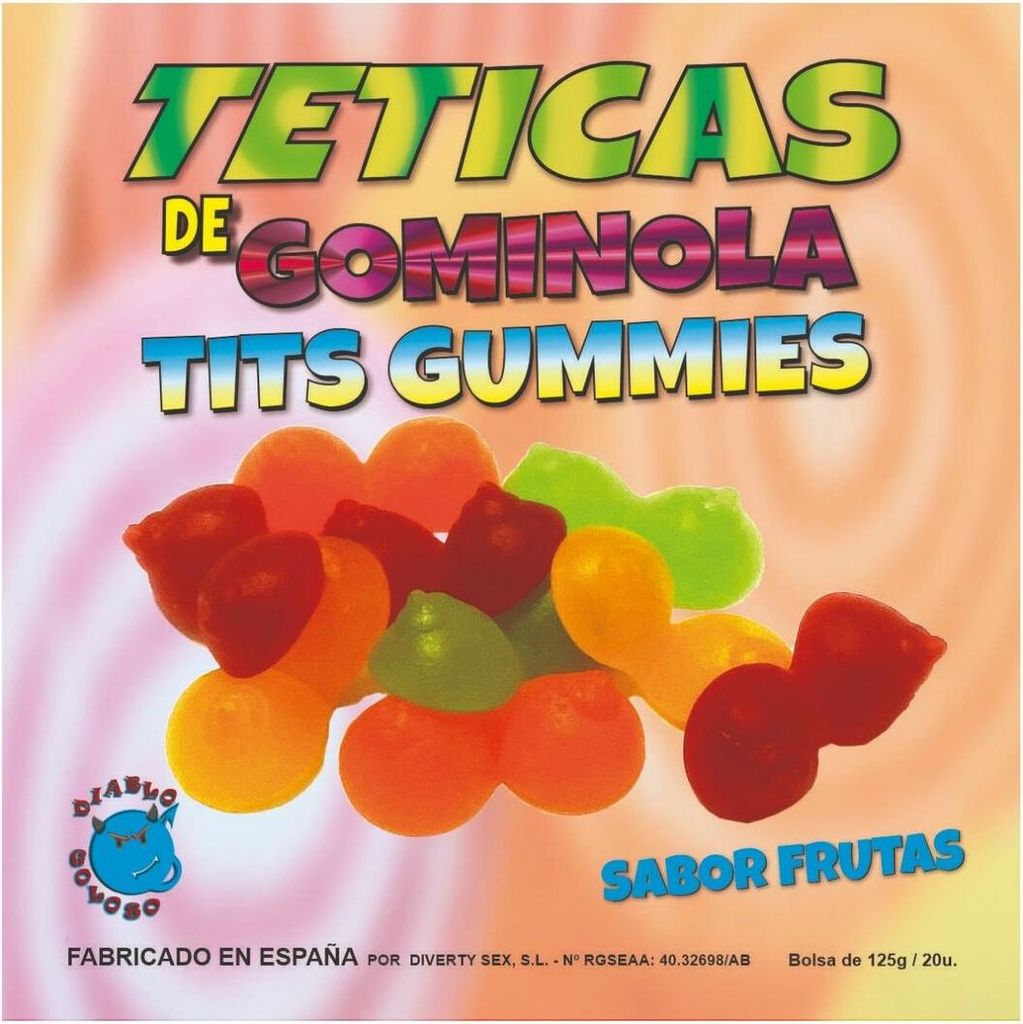 Diablo Goloso - Sortierte Glnzende Gummisauger