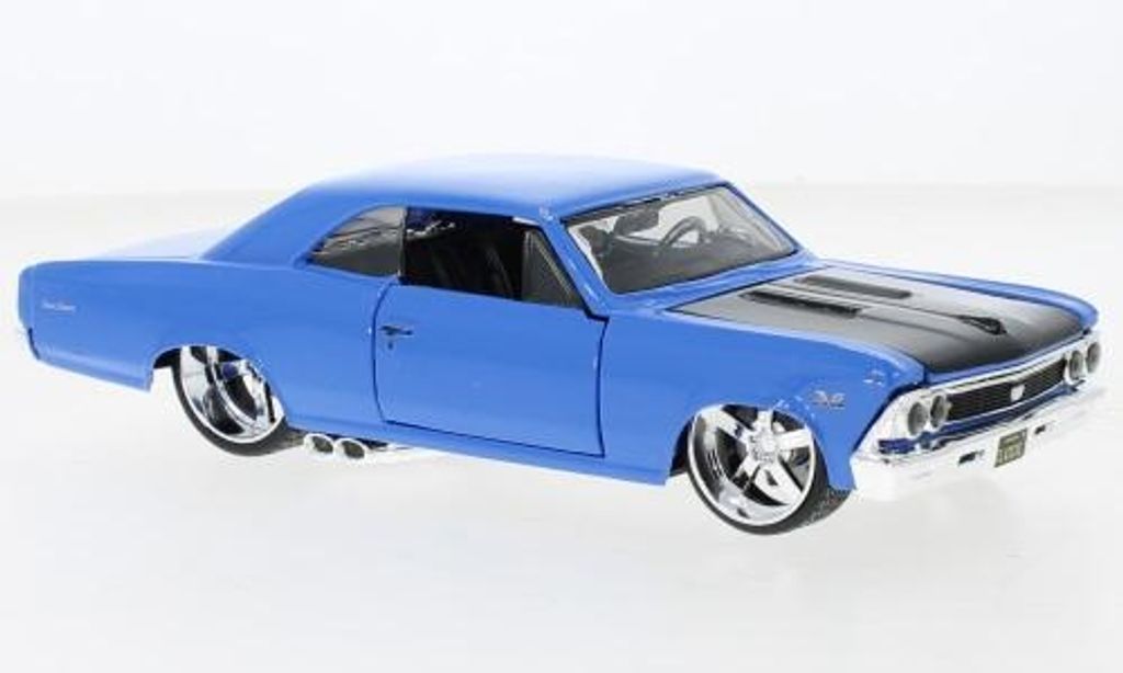 Maisto MAI31333BLUE - 1/24 - Chevrolet Chevelle SS 396, 1966 - Neu
