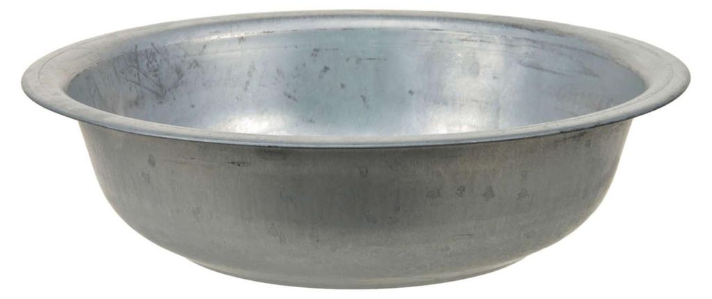 Schale Metall Zink div. Gr. Ø29,5-52cm wählbar Pflanzschale Produktbild 