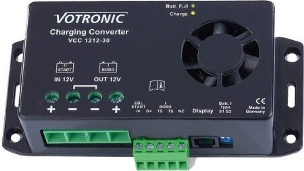 VOTRONIC Ladebooster VCC-1212-30 - 12V / 30A für Gel, AGM, Obrázok produktu 