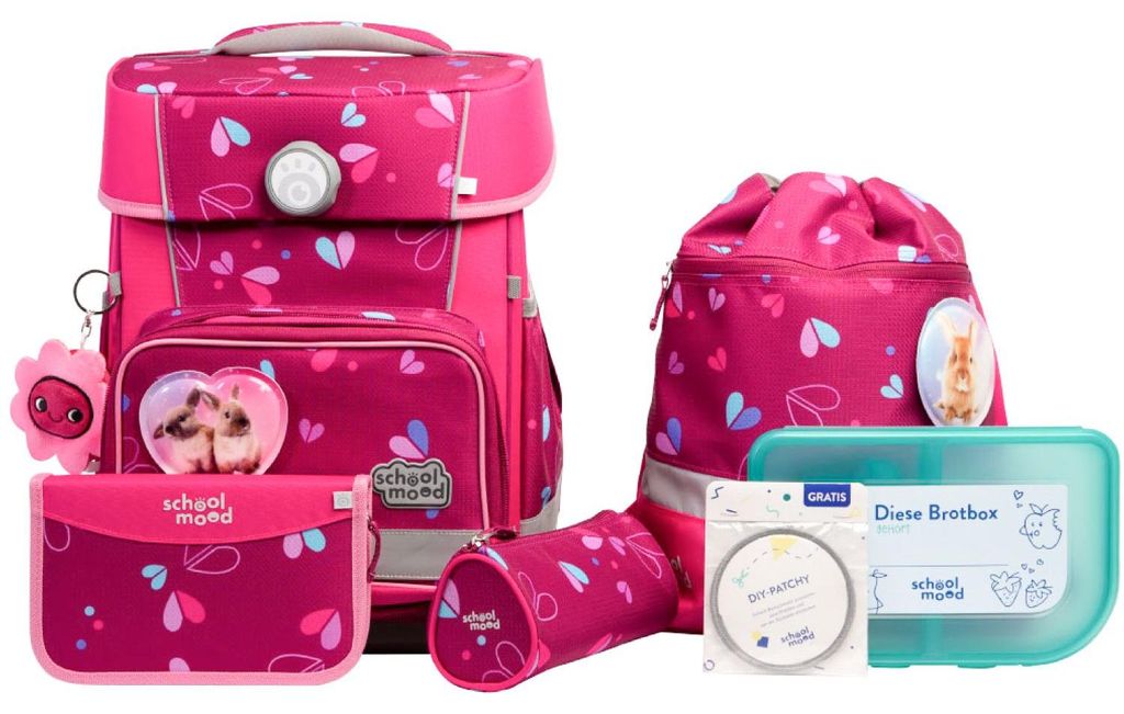 School Mood Champion Pro Klara (coniglietto), set di zaini Immagine del prodotto 