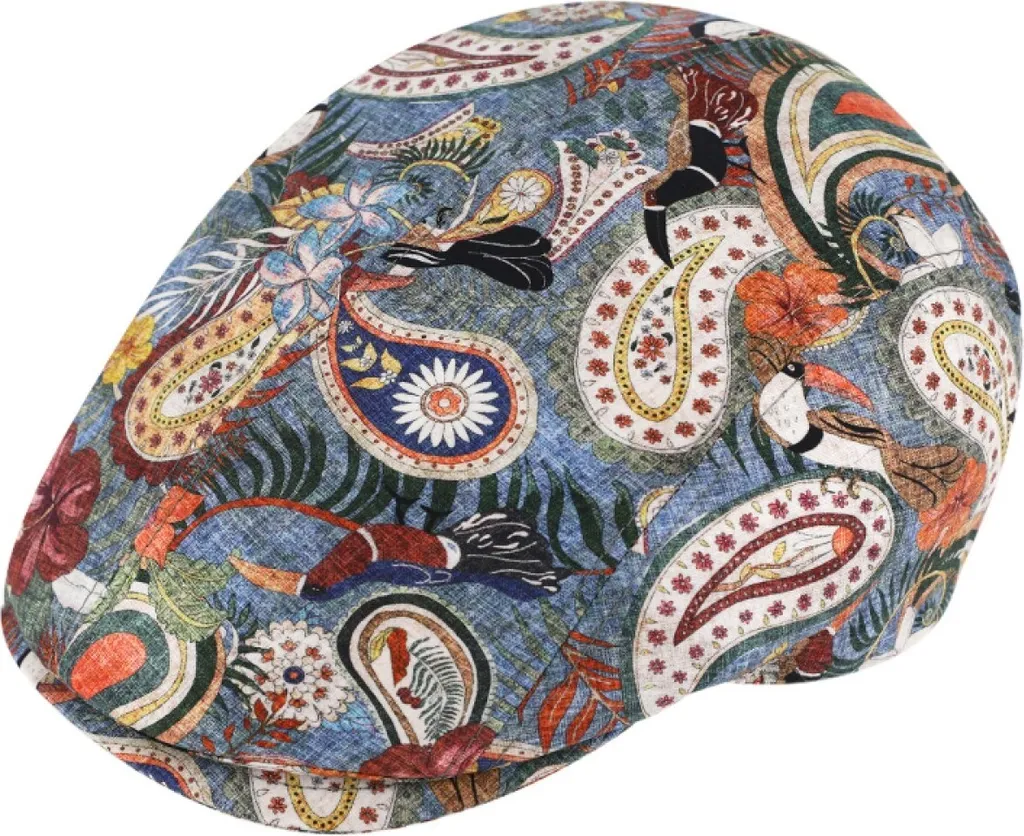 Cappello da Viaggio Fiebig Paisley - Accessorio Estivo Multicolore