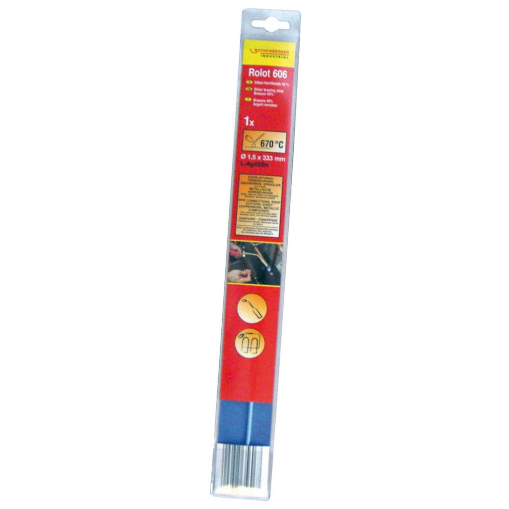 Saldame in argento rivestito al 40% 333 mm Rolot 606 Immagine del prodotto 