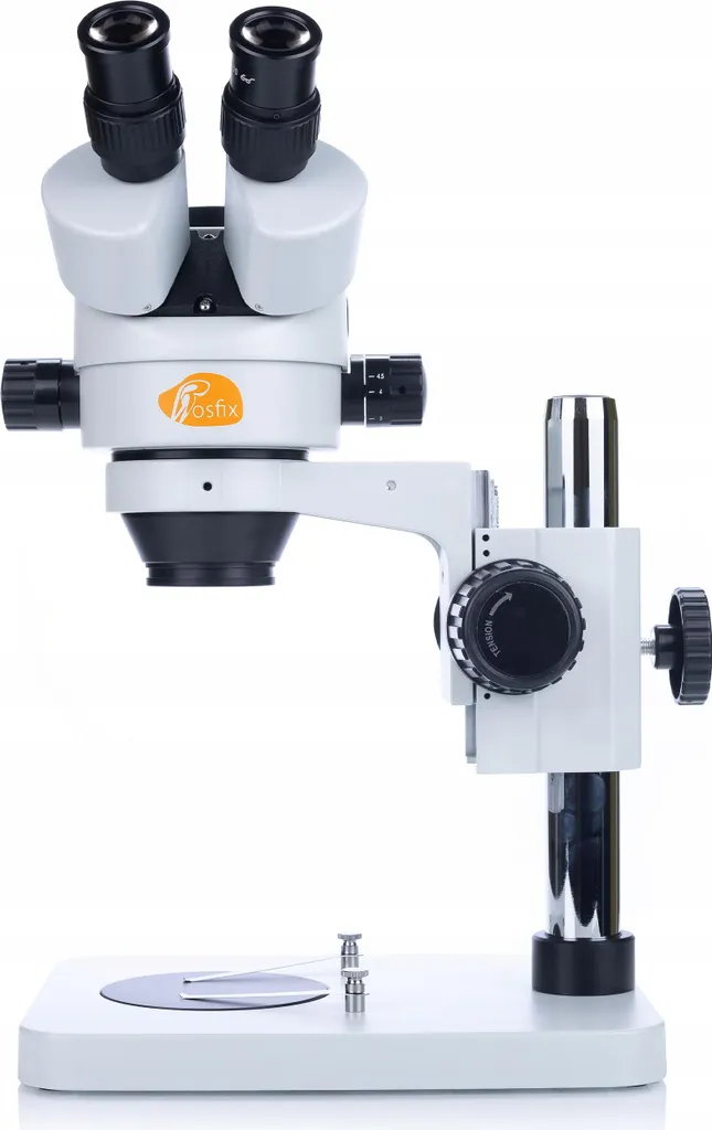 Microscope Trinoculaire Stéréoscopique Rosfix pour Électronique et Labo 7-45x - 19