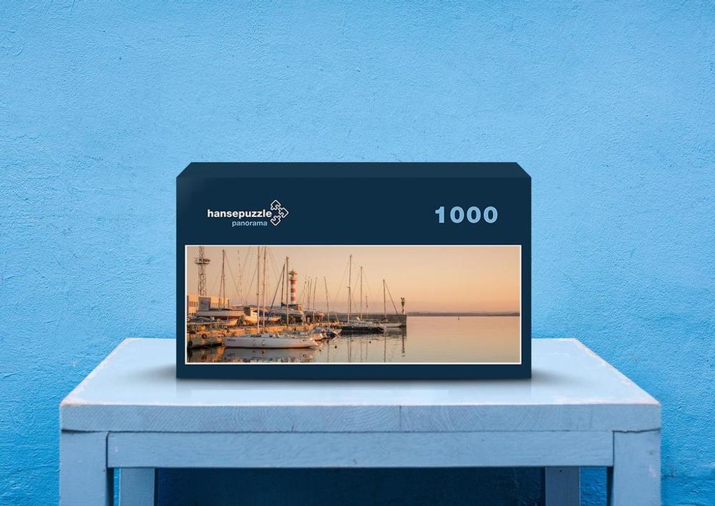 hansepuzzle 30158 - Marina Puzzle, 1050 Teile, Fortbewegung, 60,0 x 46,0cm mit hochwertiger Aufbewahrung, Kartonbox und wiederverschließbarem Beutel