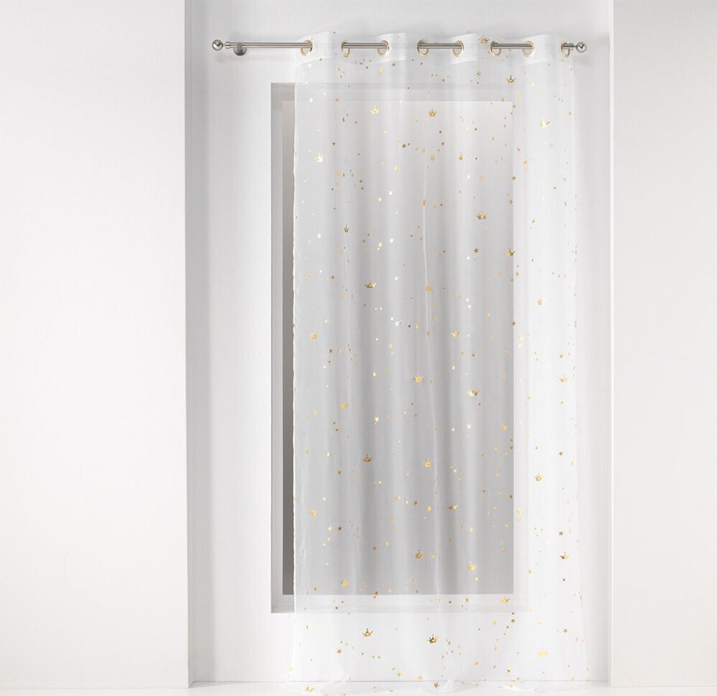 Voile Vorhang 140 x 240 cm Crown