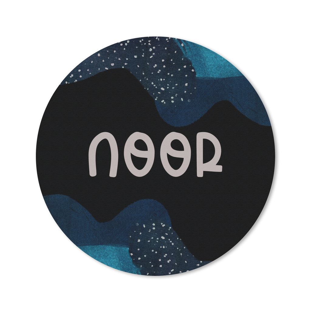 MuchoWow Mauspad Mousepad Noor - Pastell - Mädchen 40x40 cm - Mousepads - Maus Mat - Pad - Mausunterlage - Schreibtisch Accessoires